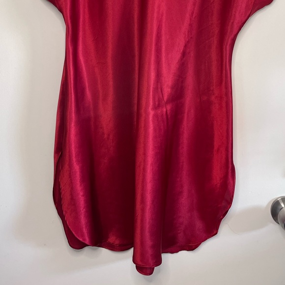 * Vintage Victoria’s Secret Red Lingerie Sleep Shirt Dress Valentine’s Day - Picture 13 of 15